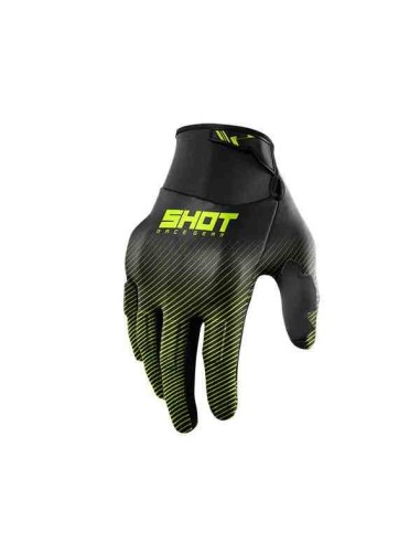 GUANTES SHOT DRIFT RIM NEGRO AMARILLO